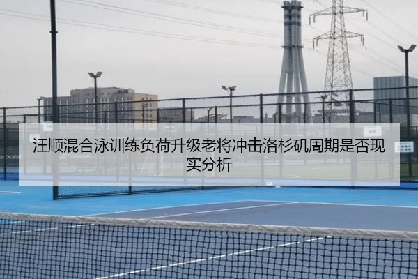 汪顺混合泳训练负荷升级老将冲击洛杉矶周期是否现实分析